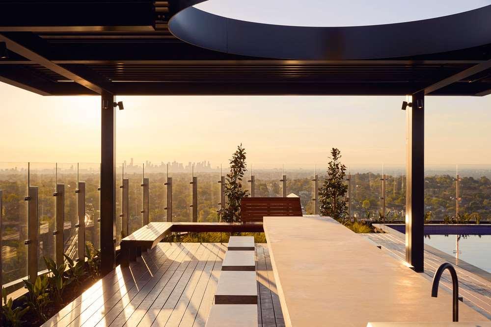 Art Series - The Chen Box Hill Facilities photo Skyline Residences rooftop
